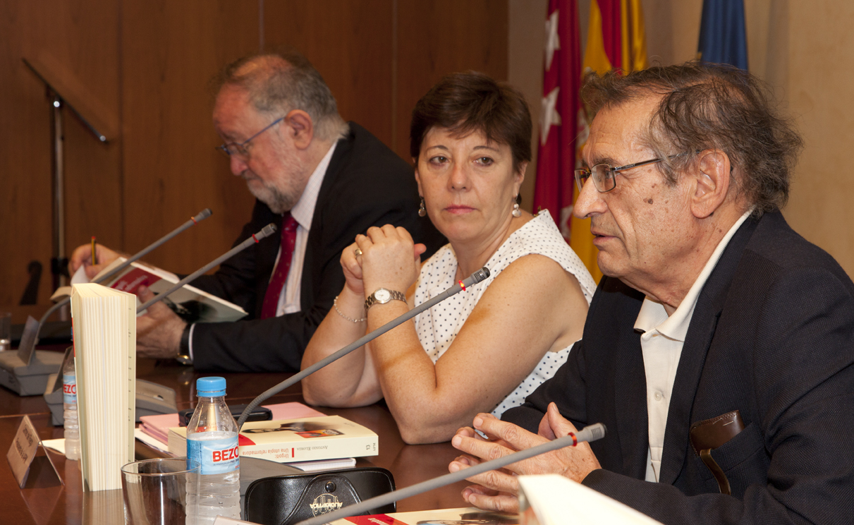 Carmen del Riego y Gabriel Tortella. Foto: M.Á. Benedicto/APM.